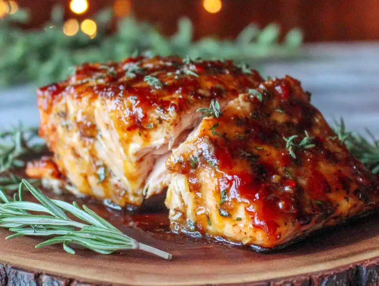 Dijon maple glazed salmon - featured image