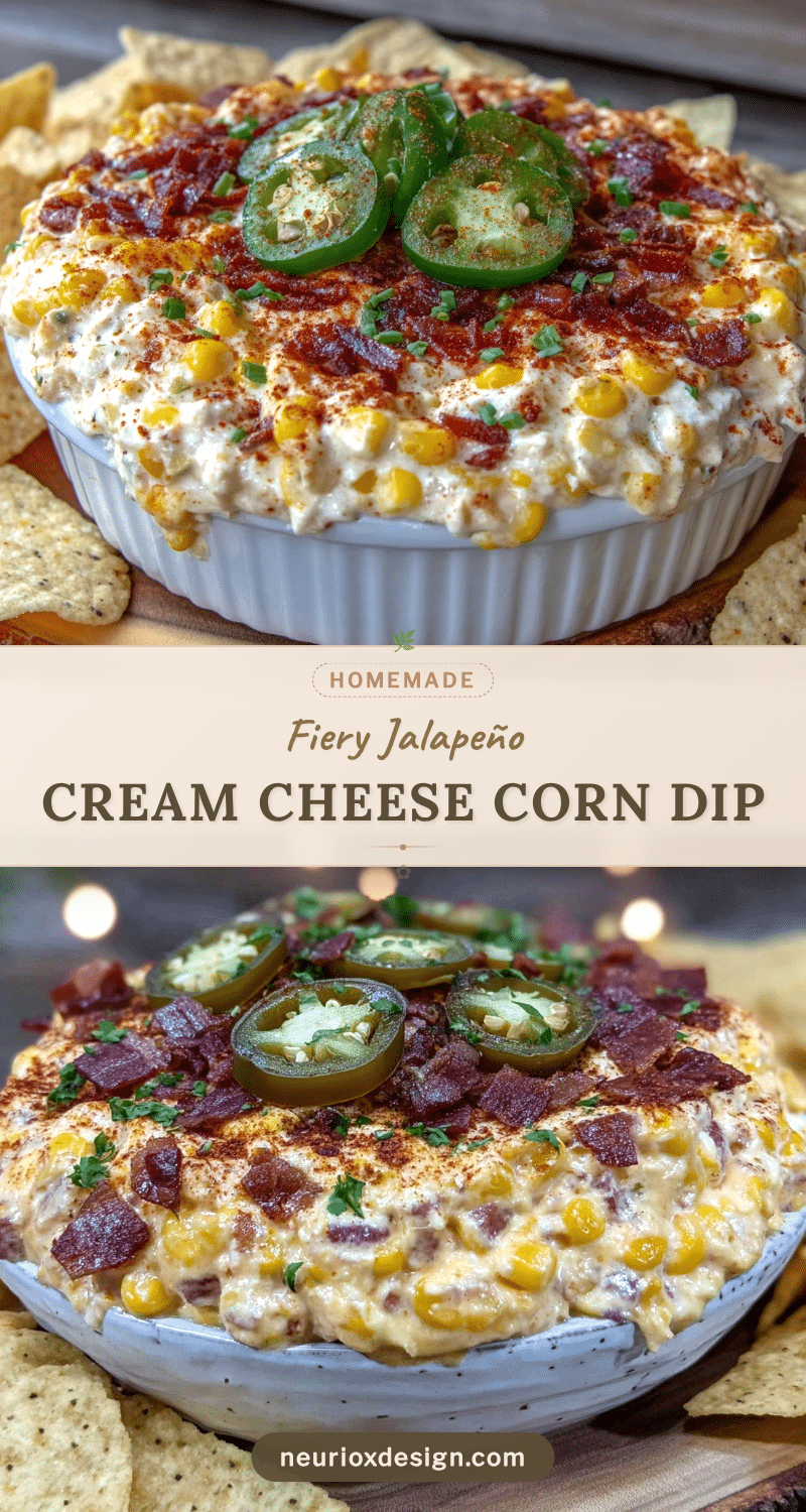 firecracker jalapeño cream cheese corn dip recipe