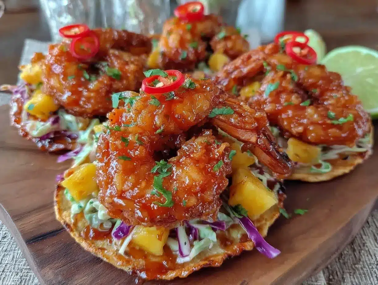 firecracker shrimp tacos preparation steps