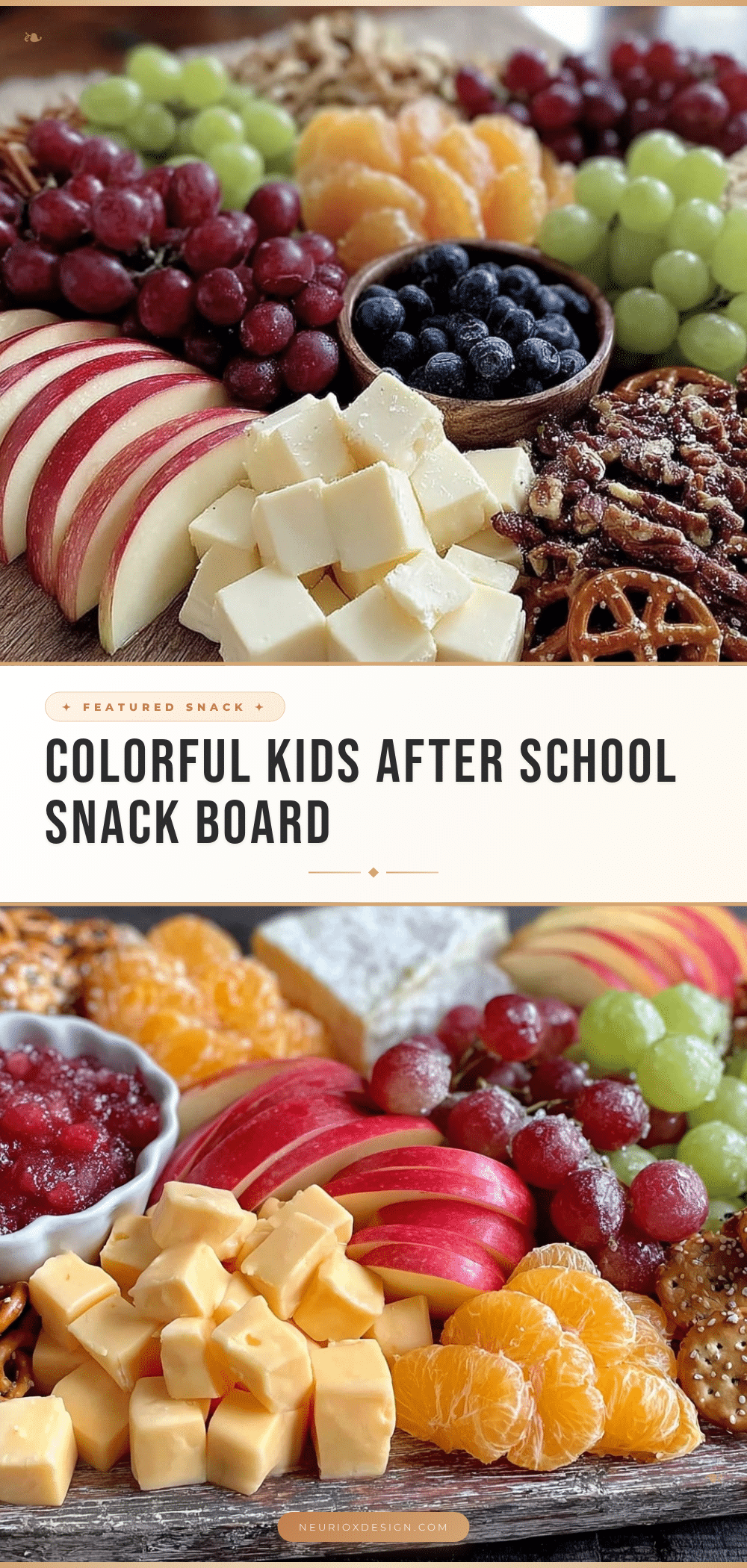 fresh kids after school snack board recipe