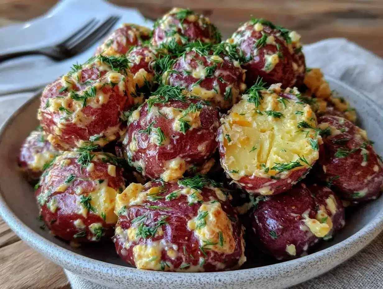 fresh red skin potato salad preparation steps