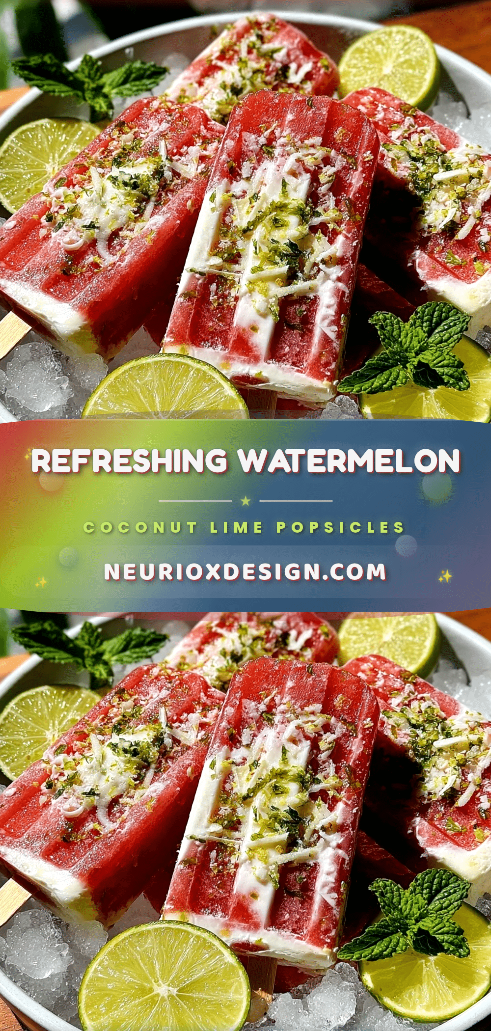fresh watermelon popsicles recipe