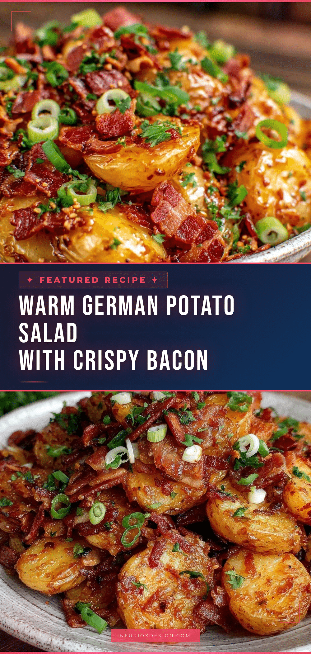 German warm potato salad recipe