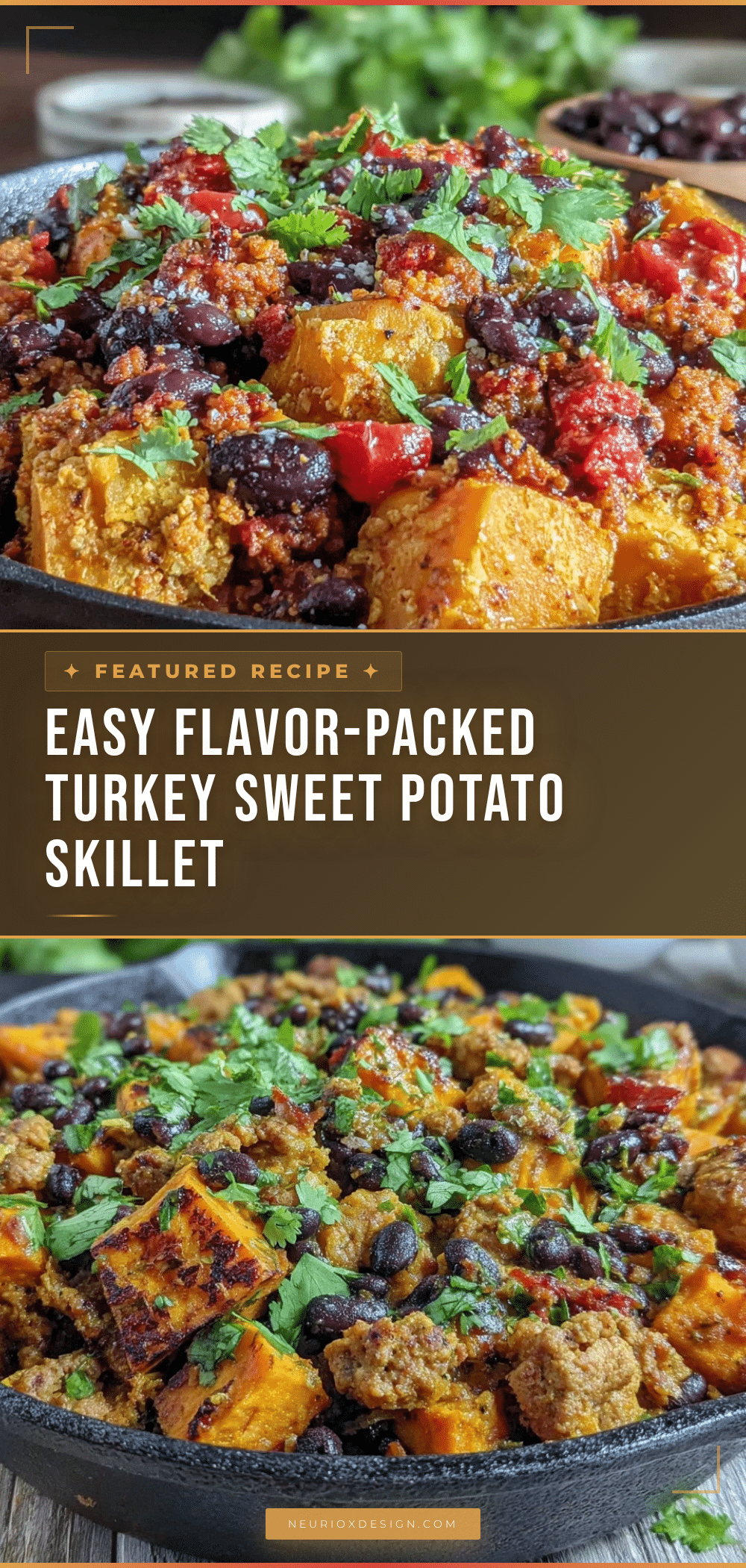 ground turkey sweet potato skillet recipe
