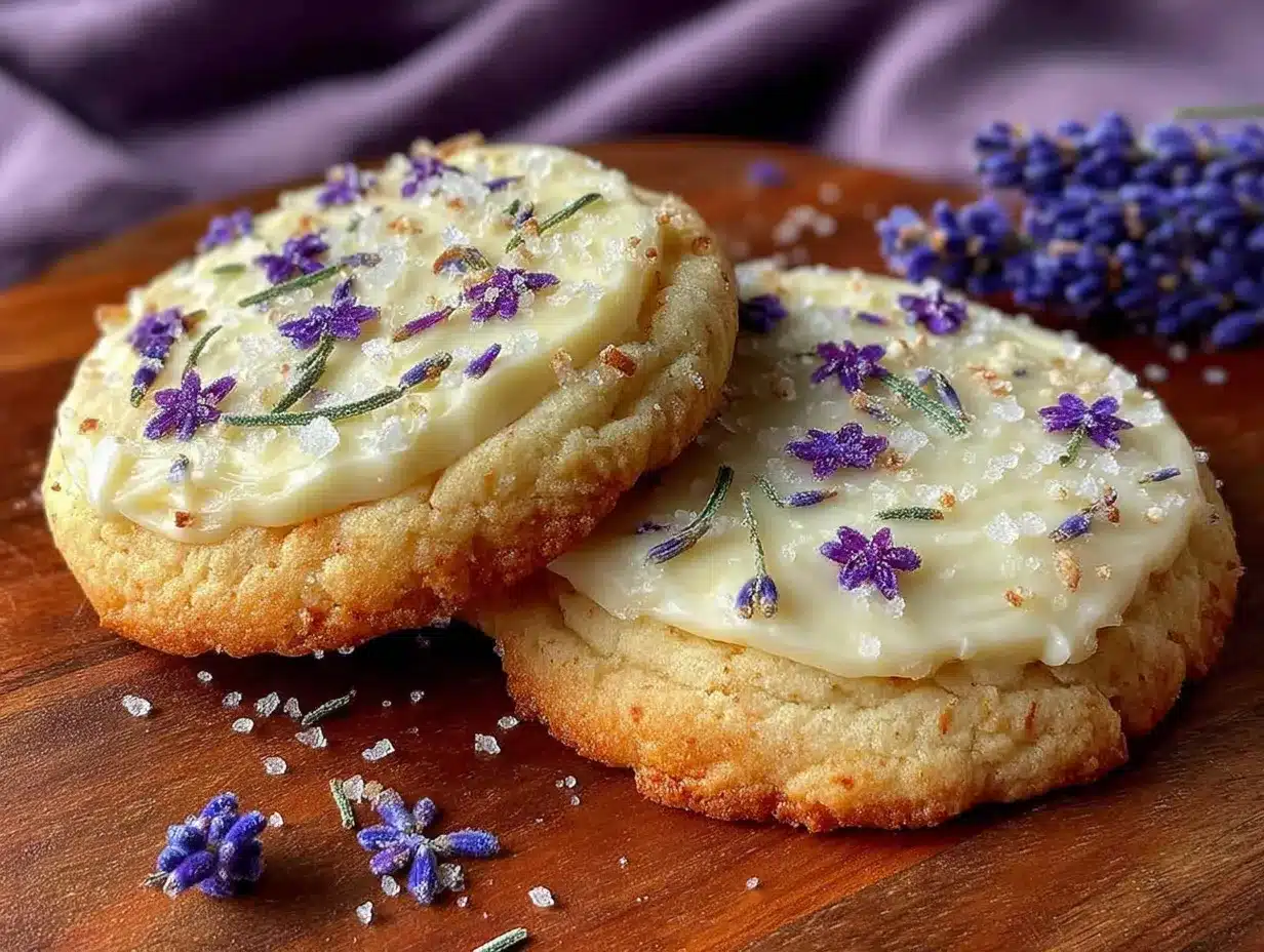 lemon lavender royal icing sugar cookies preparation steps