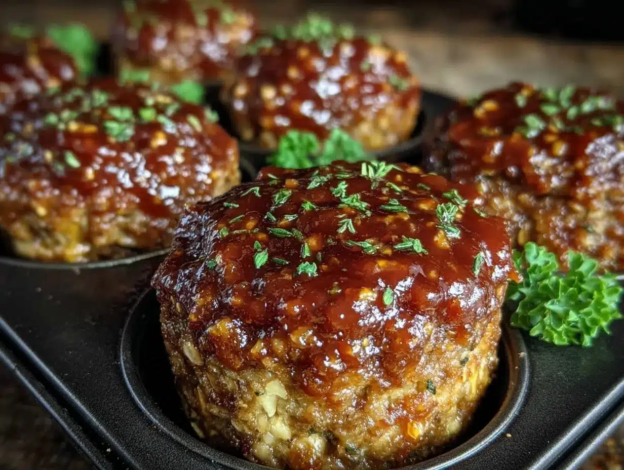mini meatloaves recipe preparation steps