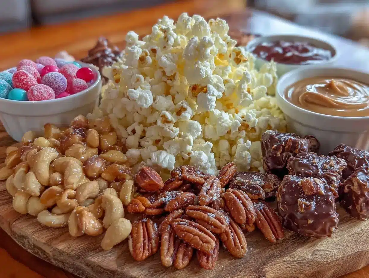 movie night snack board preparation steps