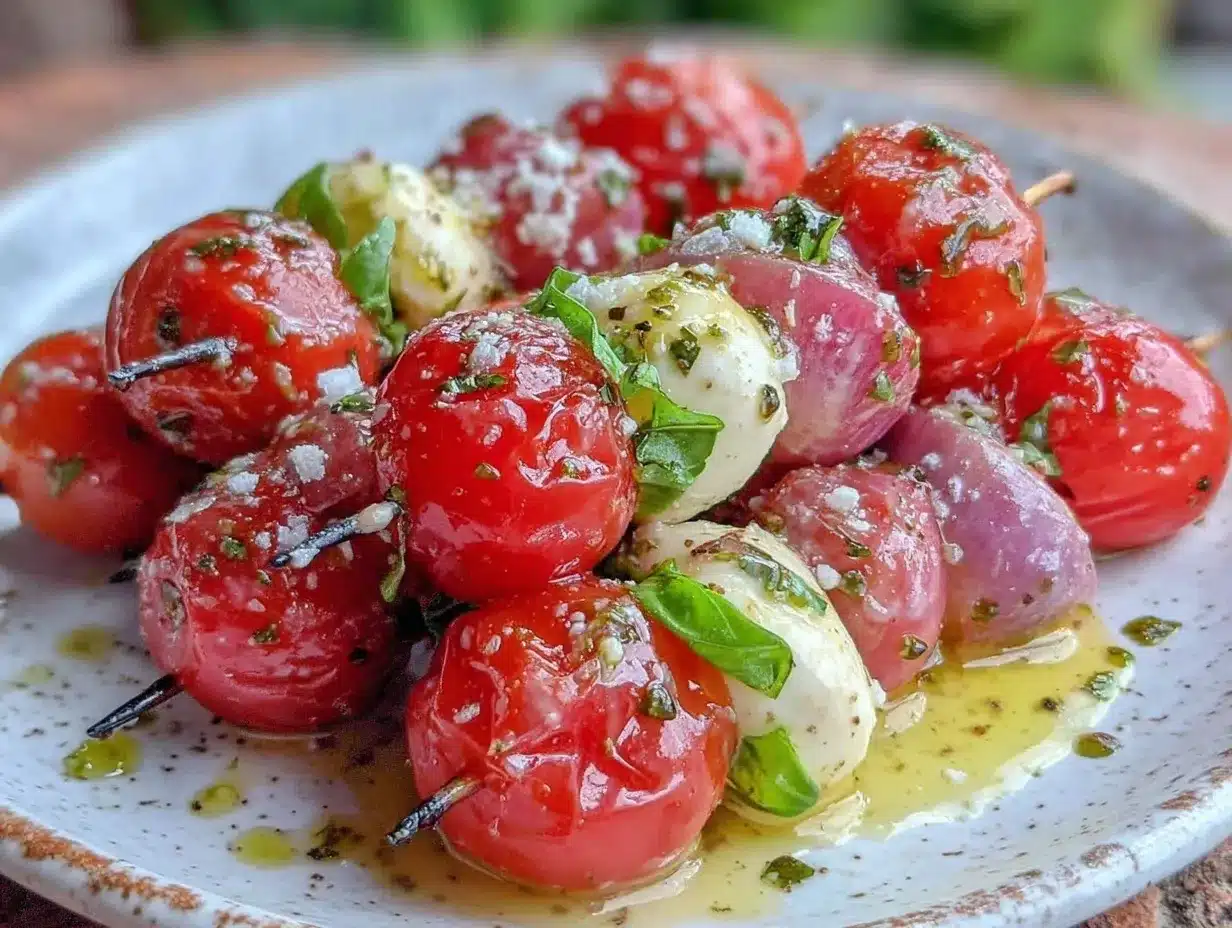 patriotic caprese skewers preparation steps