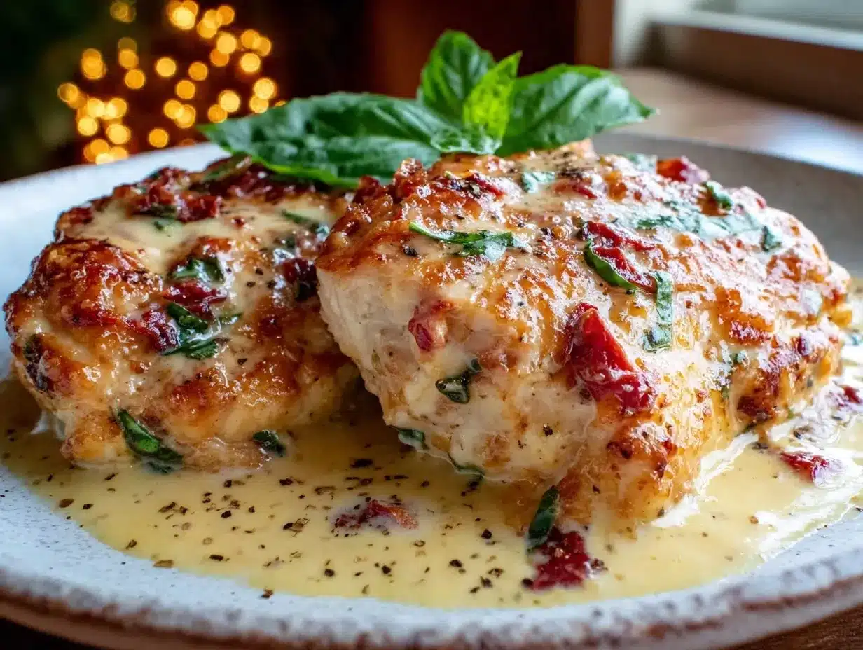 quick creamy sun-dried tomato chicken breast preparation steps