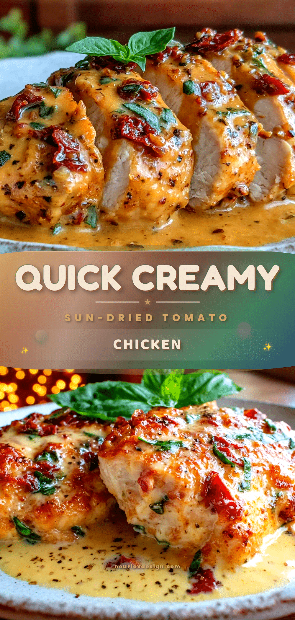 quick creamy sun-dried tomato chicken breast recipe