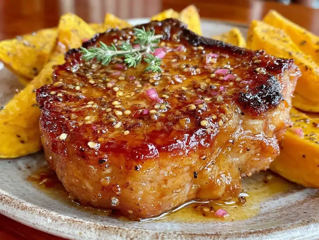 savory brown sugar garlic pork chops preparation steps