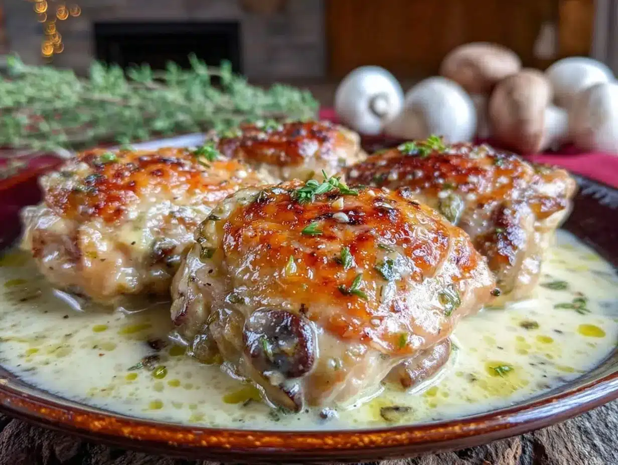 slow cooker chicken thighs preparation steps