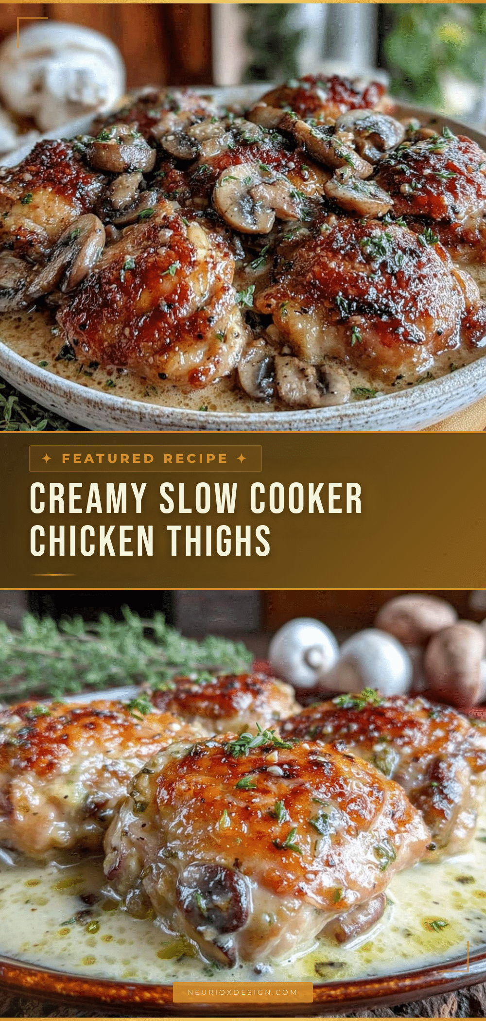 slow cooker chicken thighs recipe