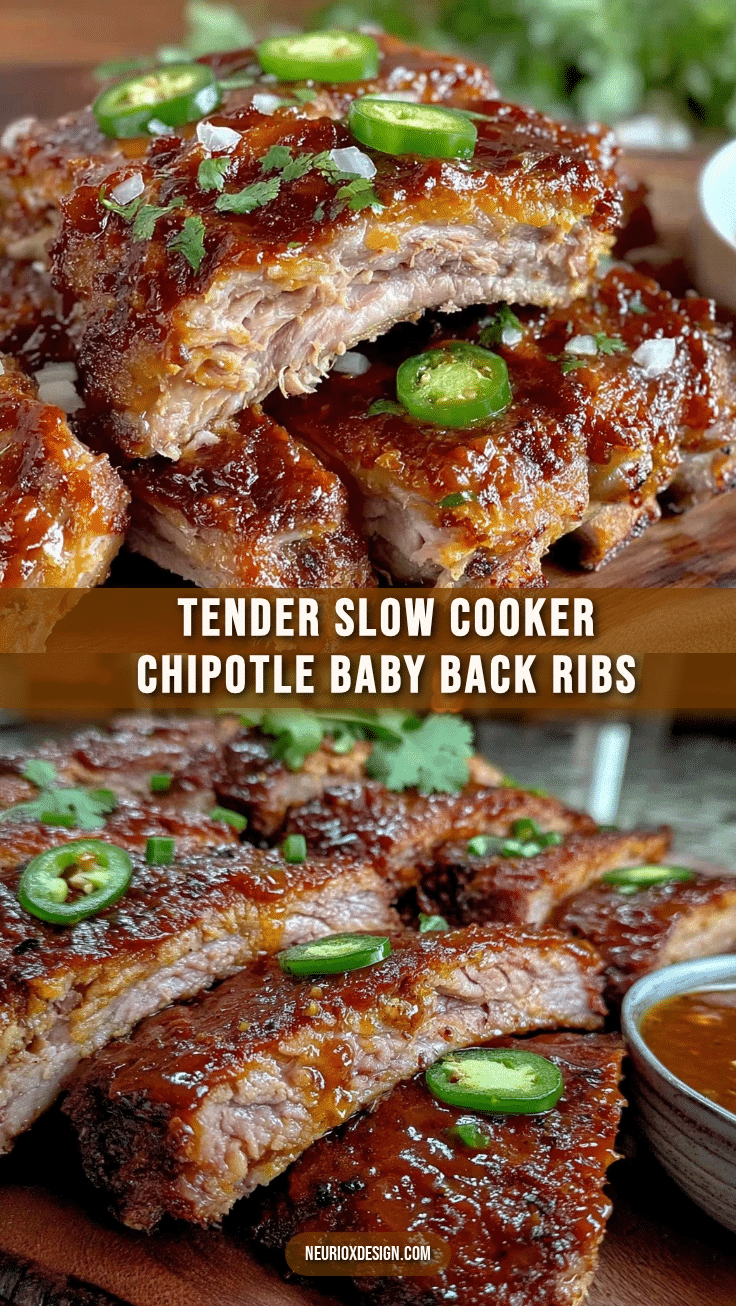 slow cooker chipotle baby back ribs recipe