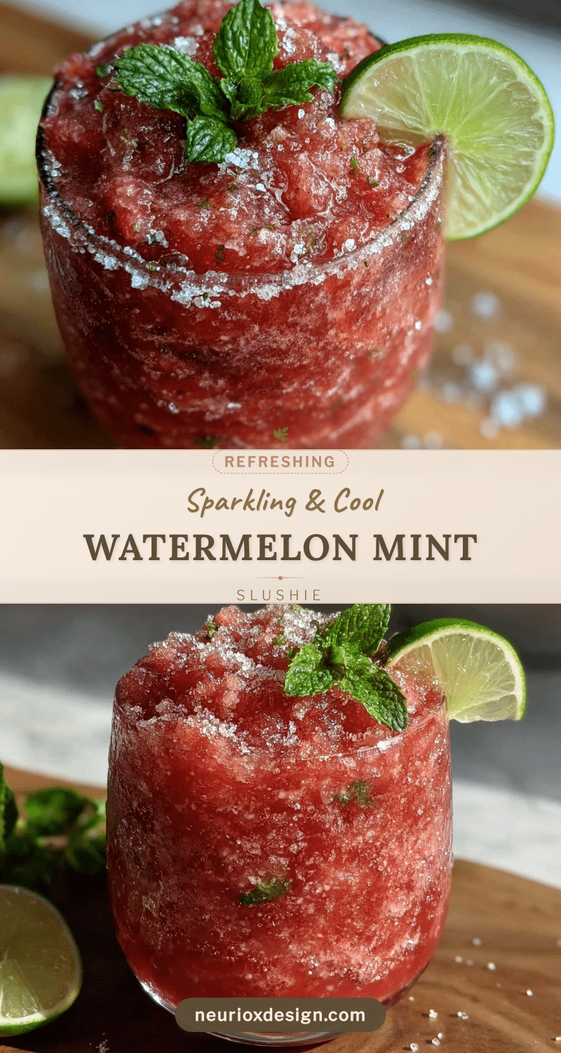 sparkling watermelon slushie recipe