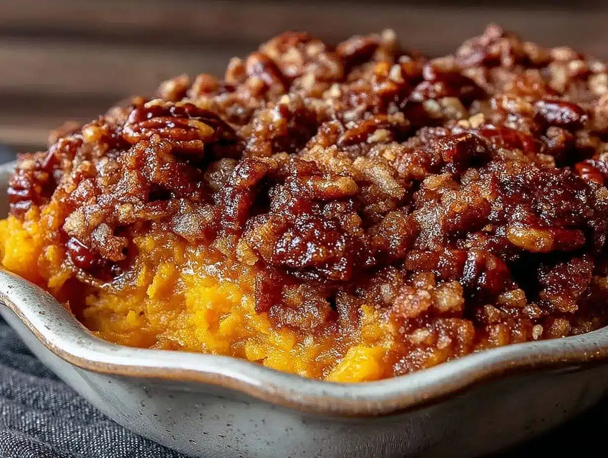 sweet potato casserole preparation steps