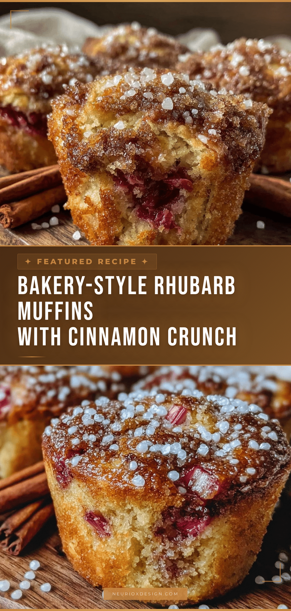 tender rhubarb muffins recipe