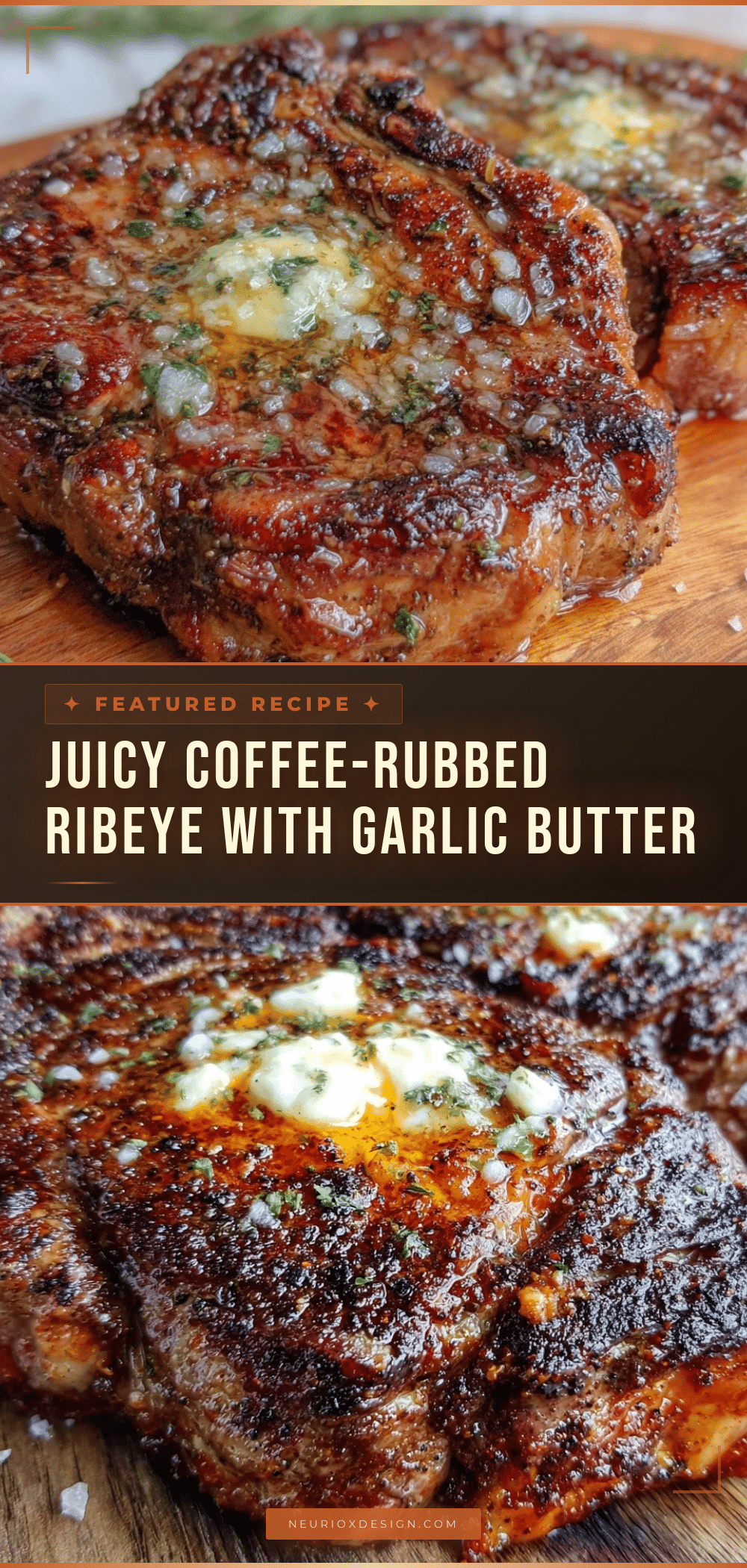 coffee-rubbed ribeye recipe