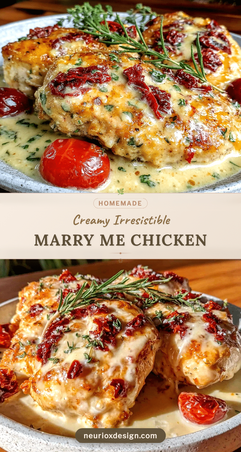 creamy marry me chicken recipe