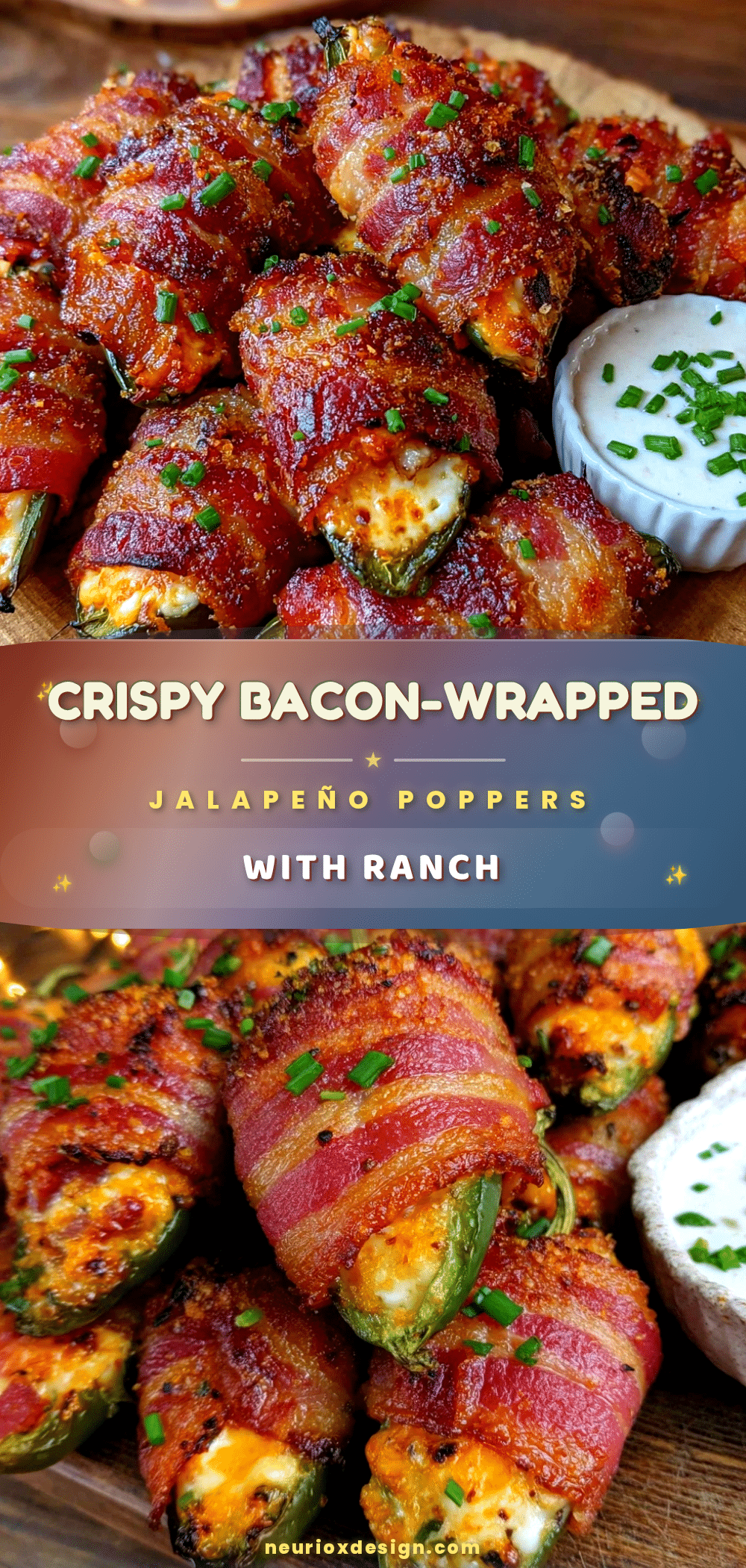 crispy bacon-wrapped jalapeño poppers recipe