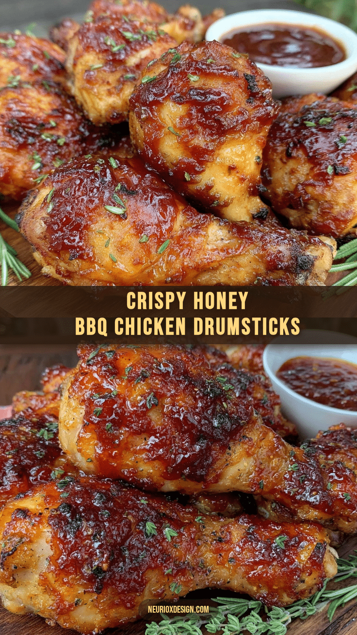 crispy honey bbq chicken drumsticks recipe