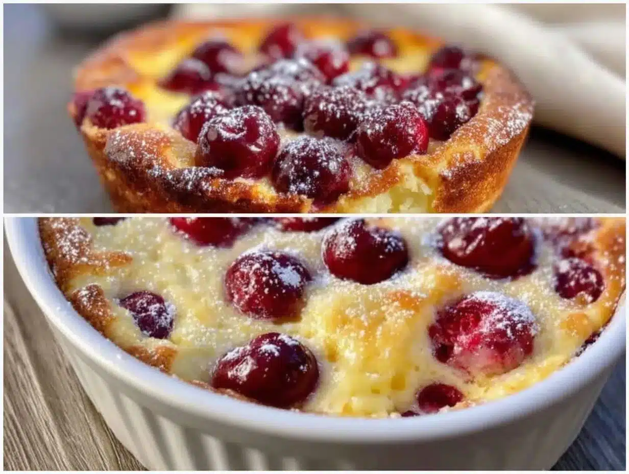 easy fresh cherry clafoutis preparation steps