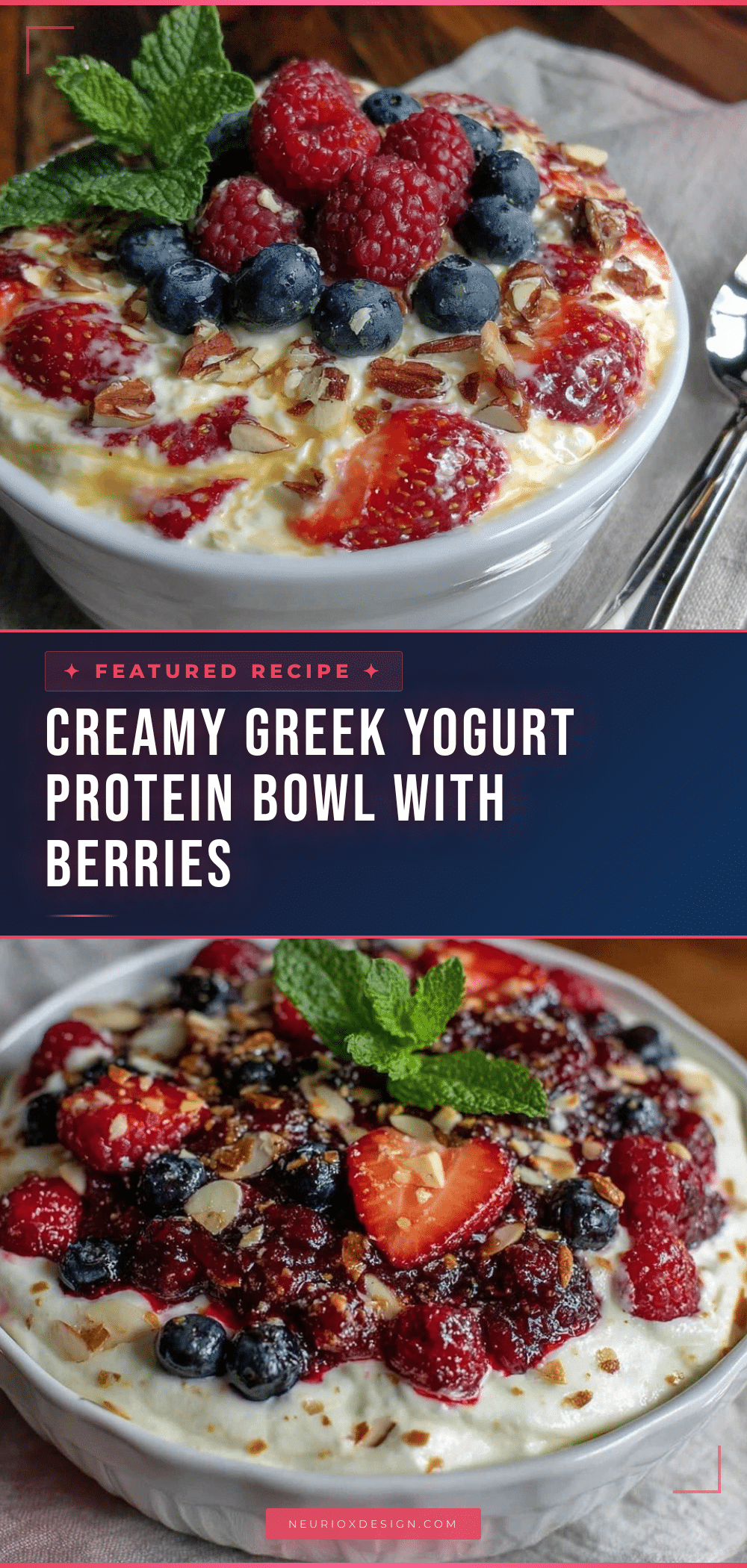 Fresh Greek Yogurt Protein Bowl recipe