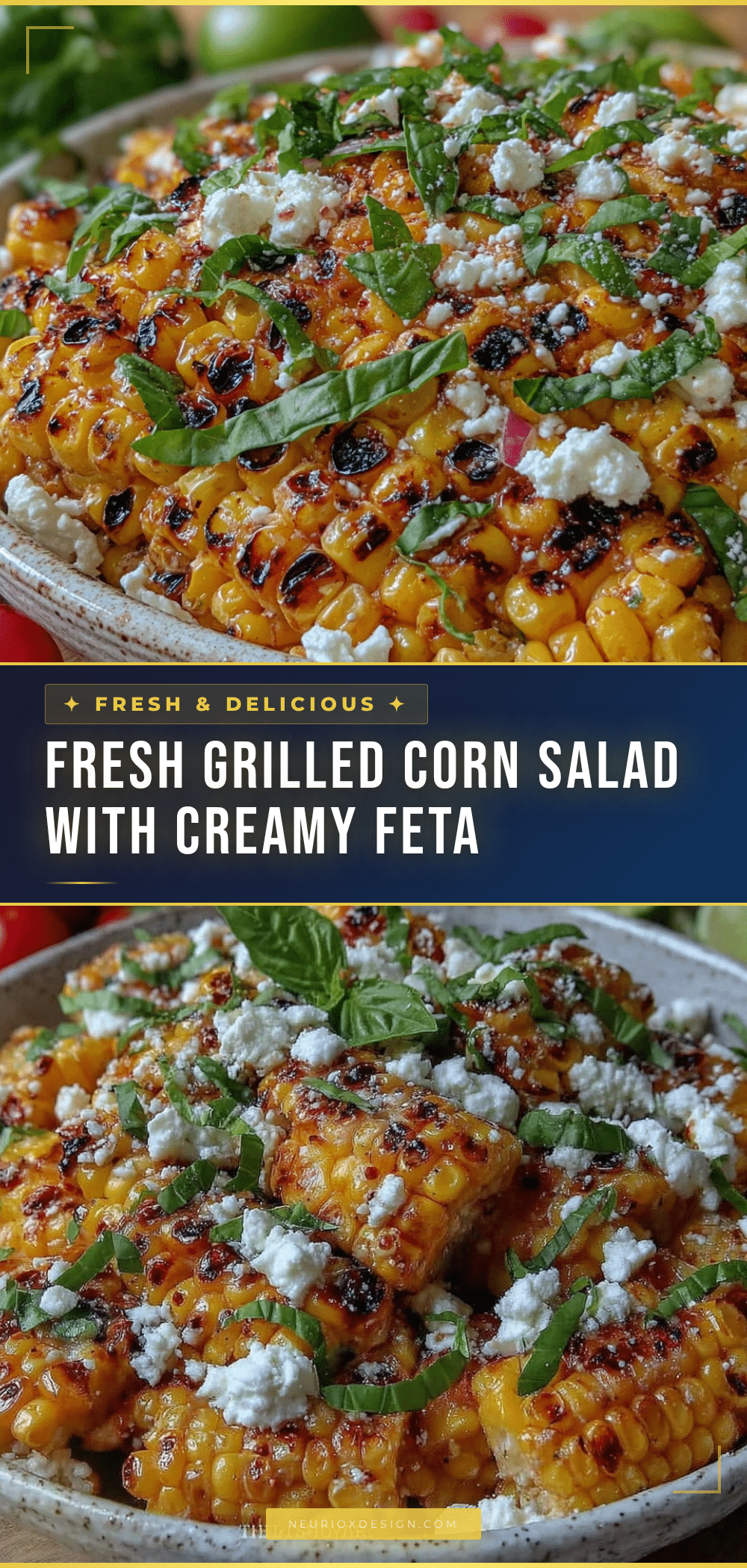 fresh grilled corn salad recipe