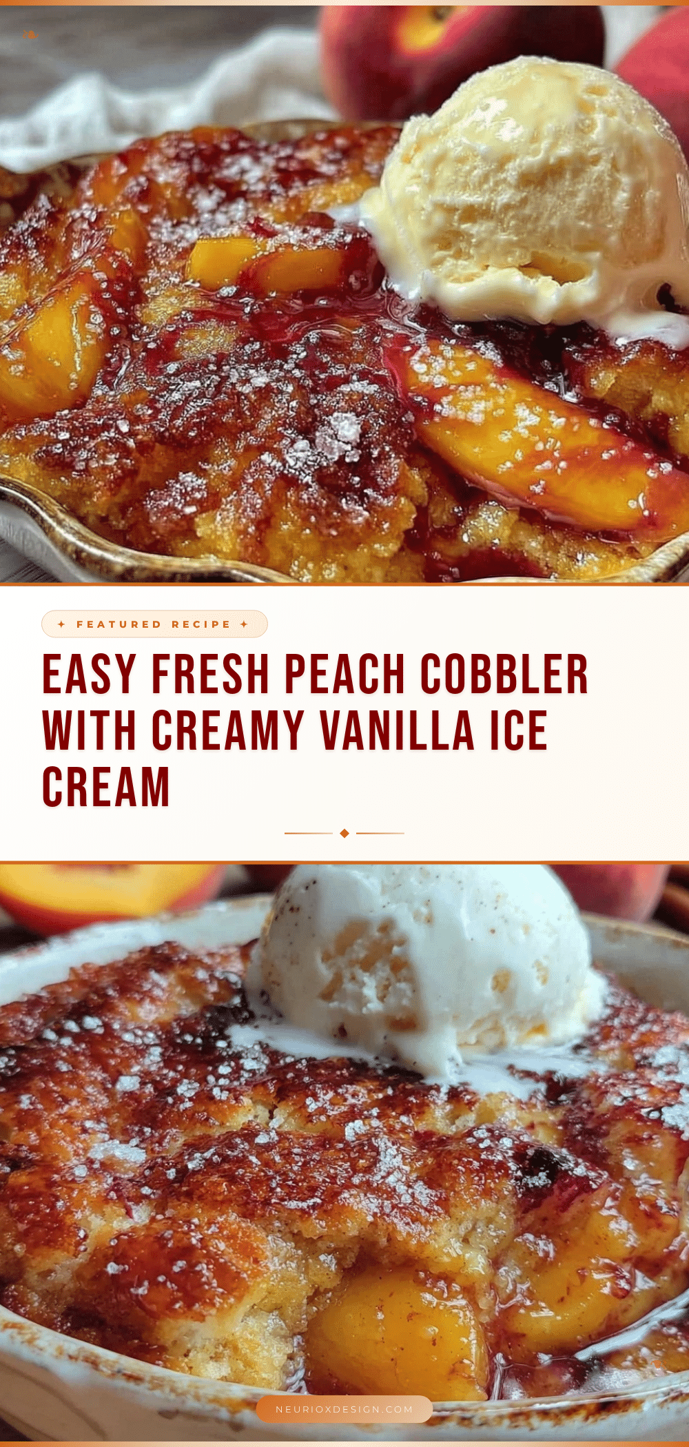 fresh peach cobbler recipe recipe