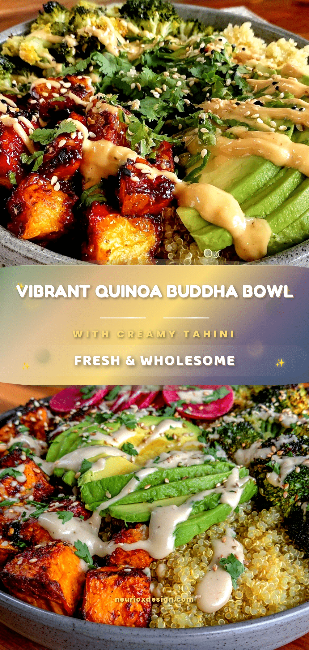 Fresh Quinoa Buddha Bowl recipe