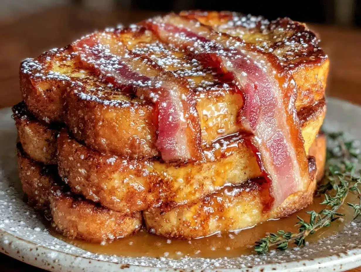 maple bourbon french toast preparation steps